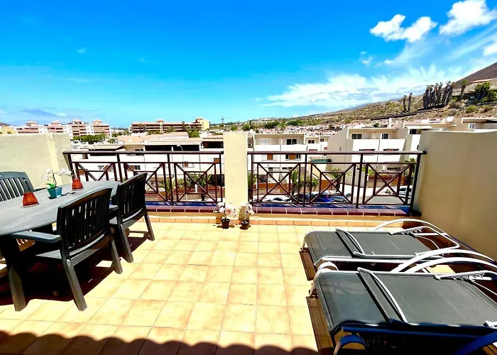 Penthouse Sea View Dinastia In Cristianos Lägenhet *