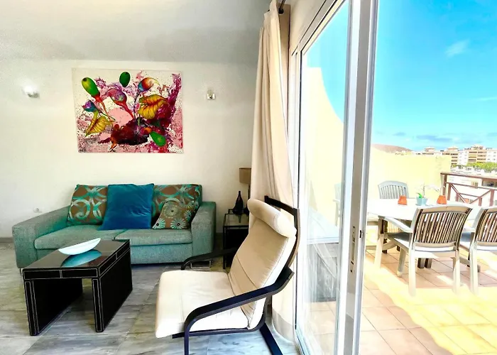 Penthouse Sea View Dinastia In Cristianos Lägenhet Los Cristianos (Tenerife)